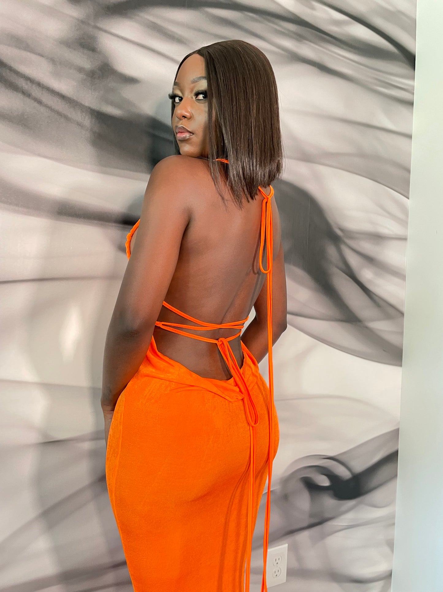 Amina Backless Dress